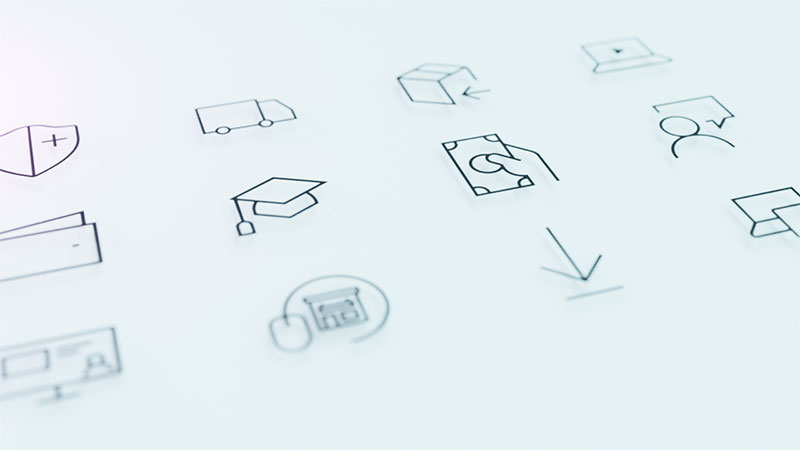 Various icons